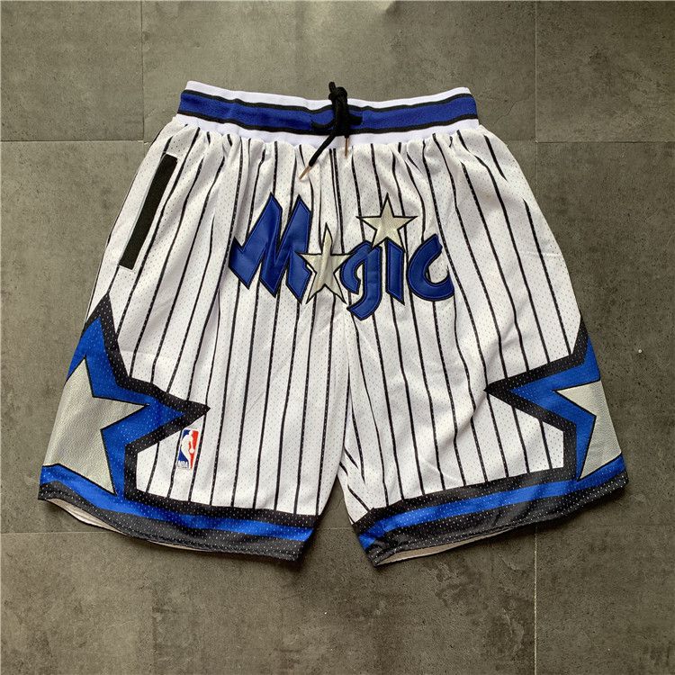 Men NBA 2021 Orlando Magic White Shorts